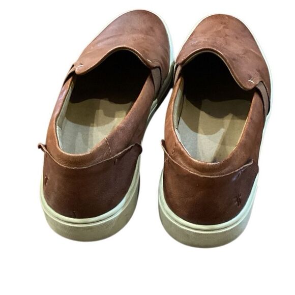 Frye Women's Ivy Slip-On Sneakers Cognac size 10 - Picture 7 of 12